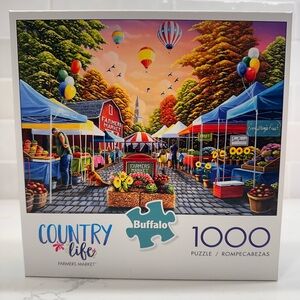 Buffalo “Farmer’s Market” Country Life 1000 piece puzzle